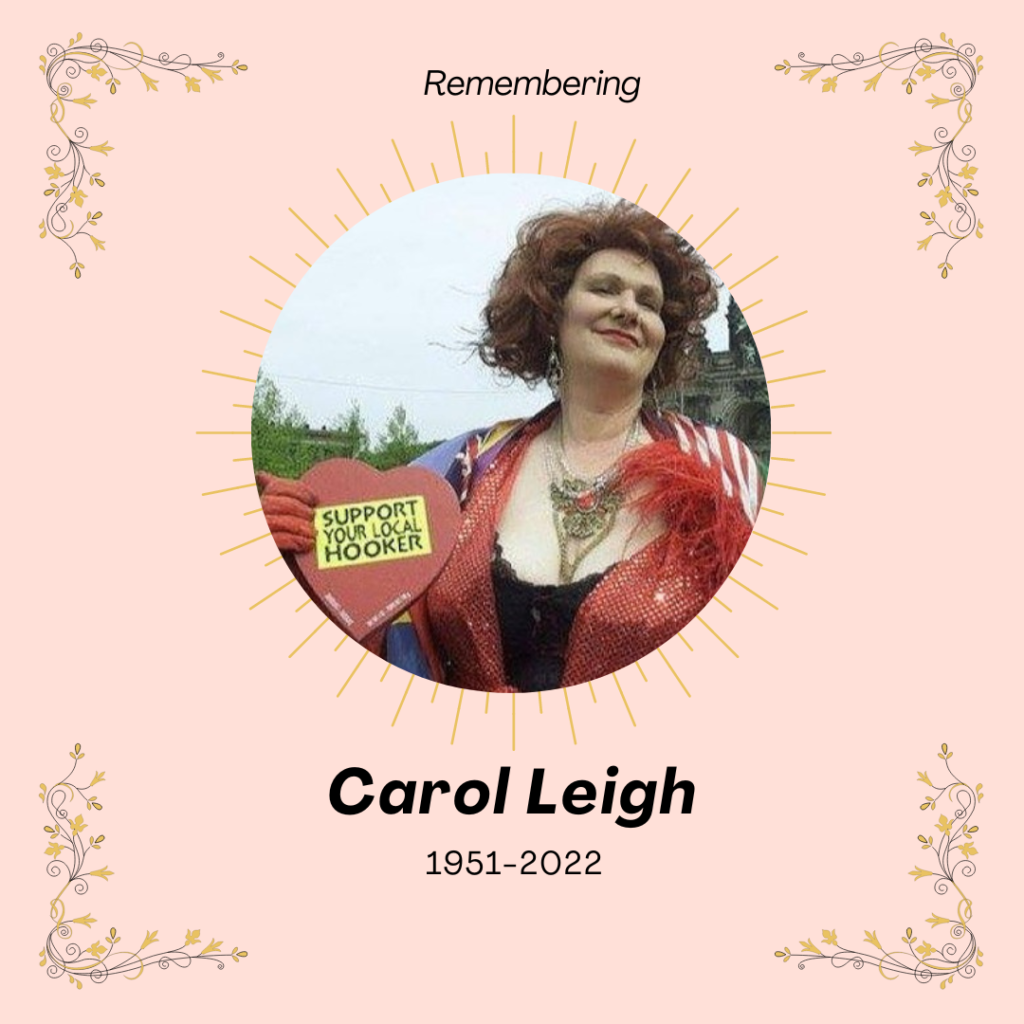 Remembering Carol Leigh