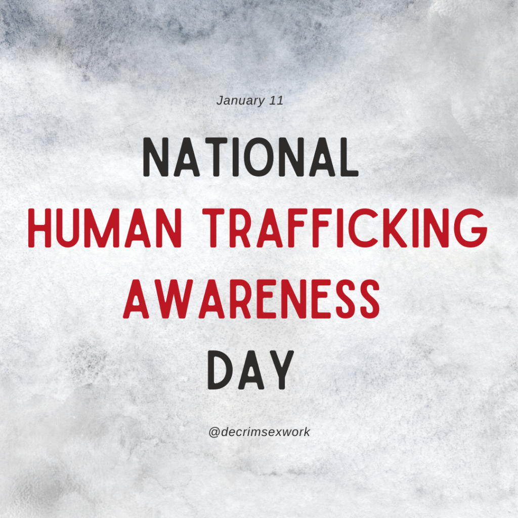 National Human Trafficking Awareness Day