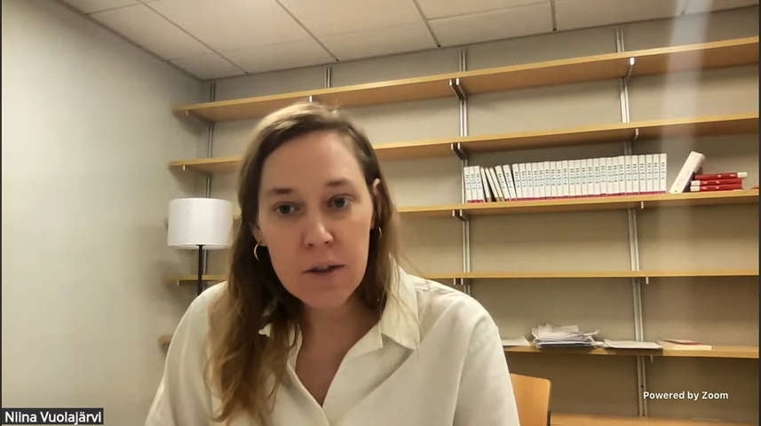 Dr. Niina Vuolajärvi.