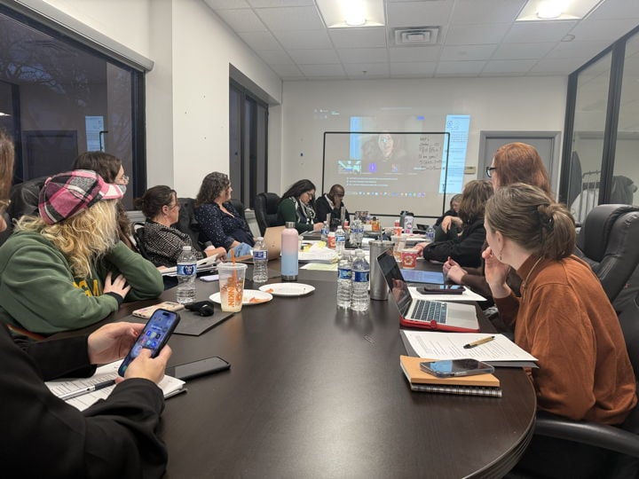 DSW Director of Strategic Partnerships Crystal DeBoise presents virtually at NESWS.