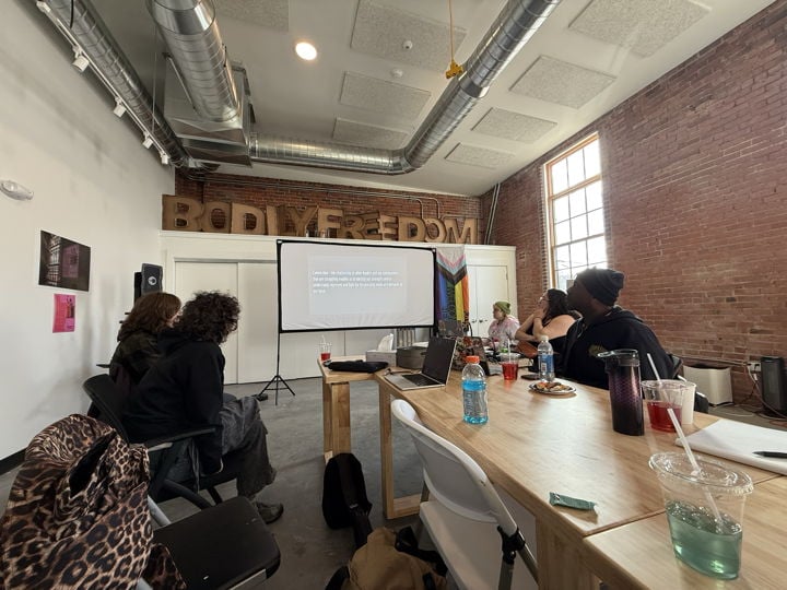 One of many learning sessions during the summit.