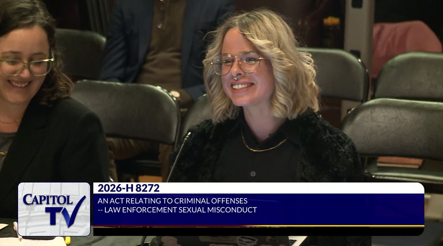 DSW Chief Advocacy Coordinator Henri Bynx testifies in support of H8272 in front of the House Judiciary Committee.