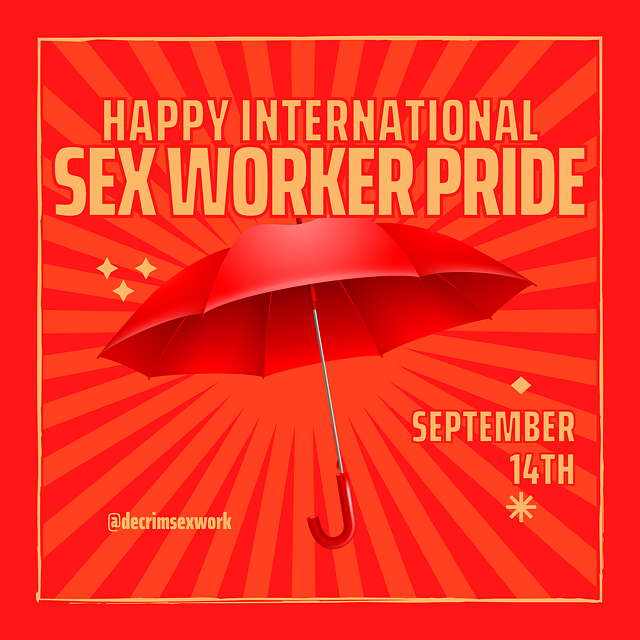 September 14: International Sex Worker Pride Day