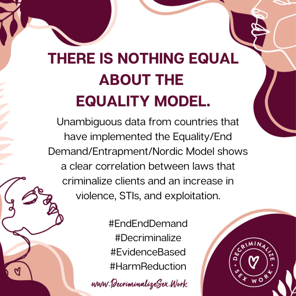 There is nothing equal about The Equality Model.