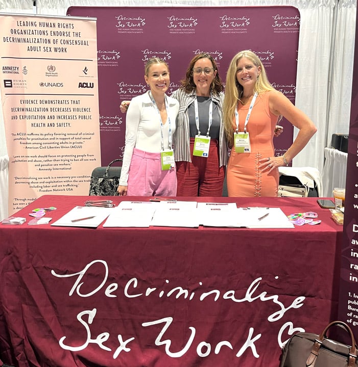 Decriminalize Sex Work Attends National Conference of State Legislatures