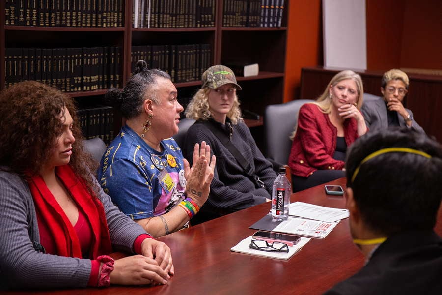 Leaders from partner organizations across New York meet with legislators to urge the passage of Cecilia’s Act. Photo courtesy of Cora Beckett.
