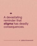 When Stigma Becomes Deadly