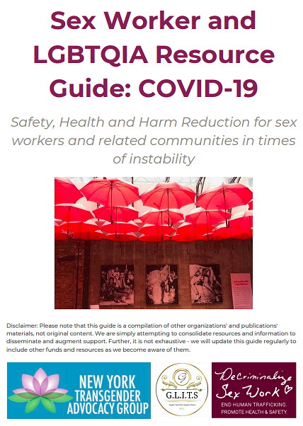 DSW and Allies Publish COVID Guide Decriminalize Sex Work