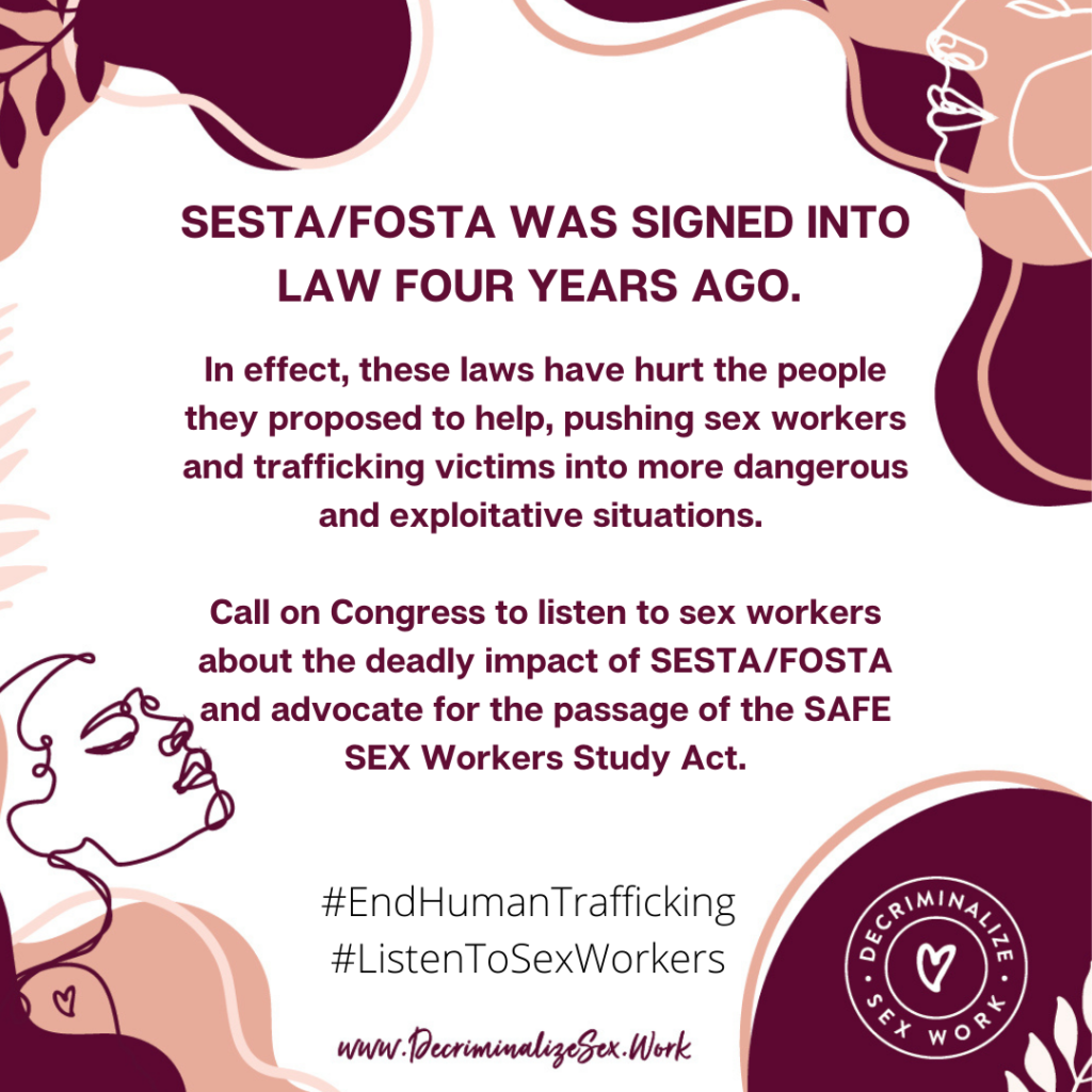 SESTA/FOSTA Anniversary