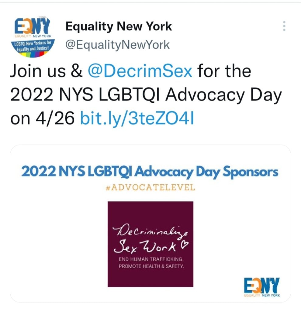 NYS LGBTQI Advocacy Day 4/26