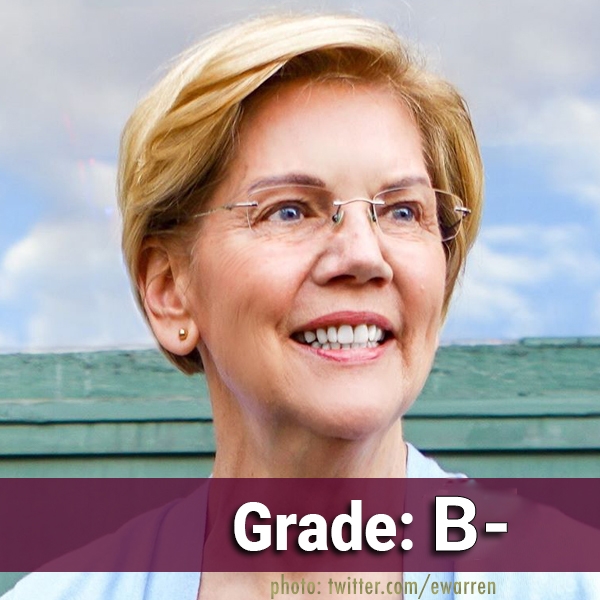 U.S. Senator Elizabeth Warren (D-Massachusetts)
