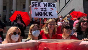 Strippers protest for equity in the workplace and push to unionize | msnbc.com